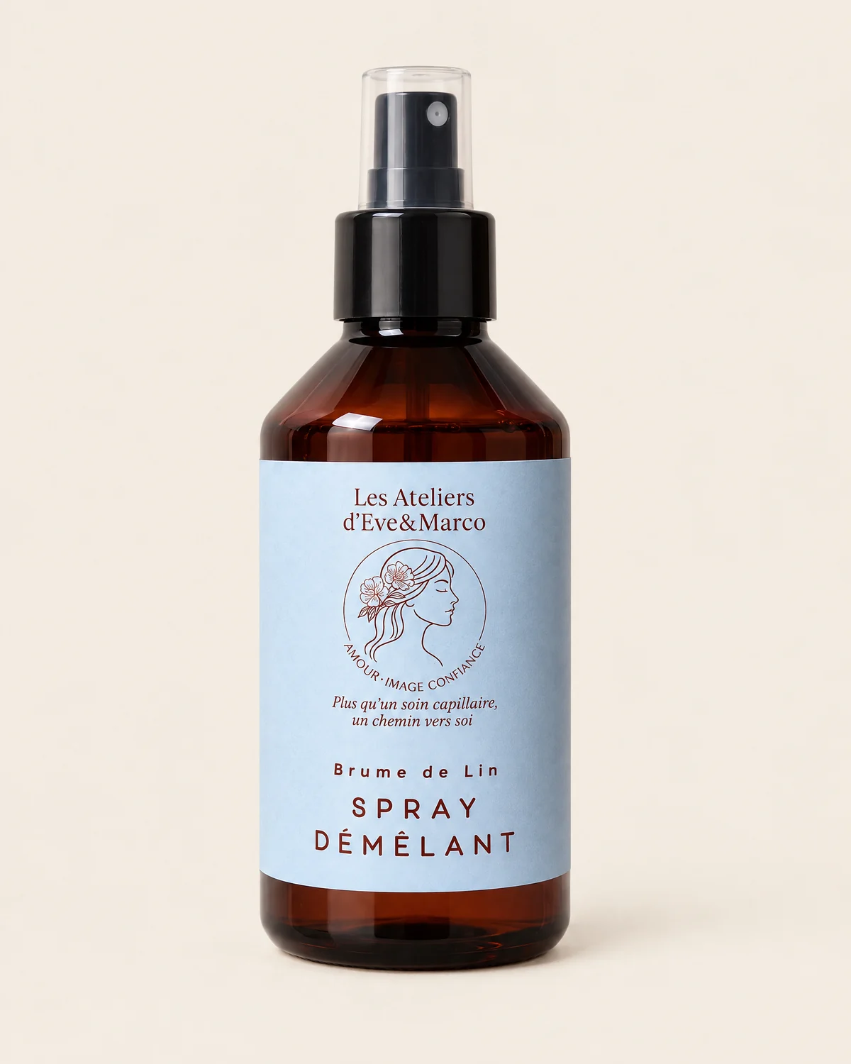 Brume de Lin, brume hydratante HYDRA Les Essences Yiel, en flacon spray.