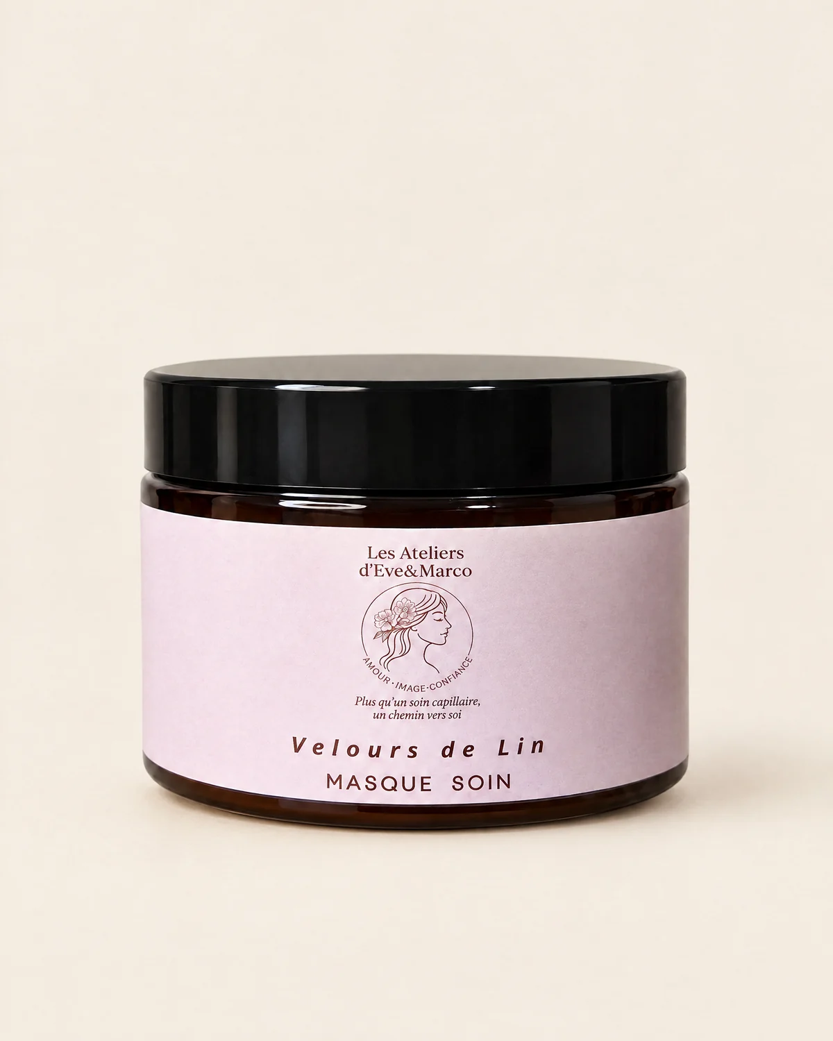 Velours de Lin, masque nourrissant NUTRI Les Essences Yiel, en pot.
